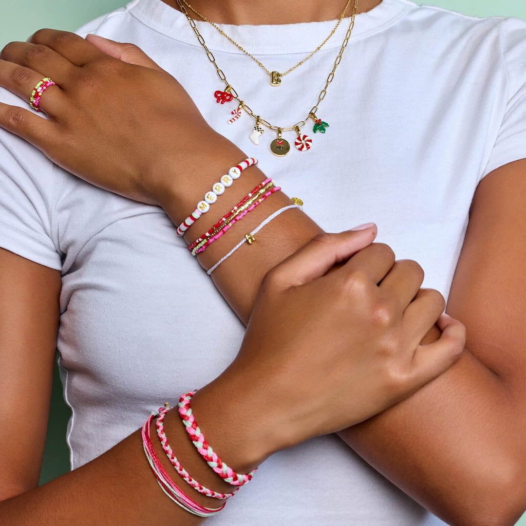 Alphabet Satellite Chain Choker