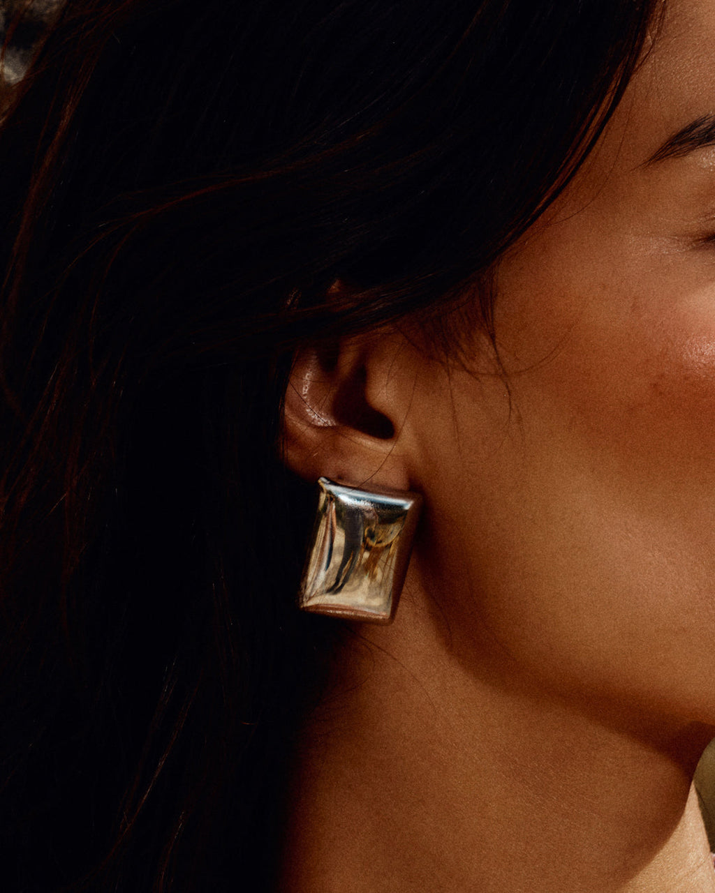 The Biarritz Studs- Gold