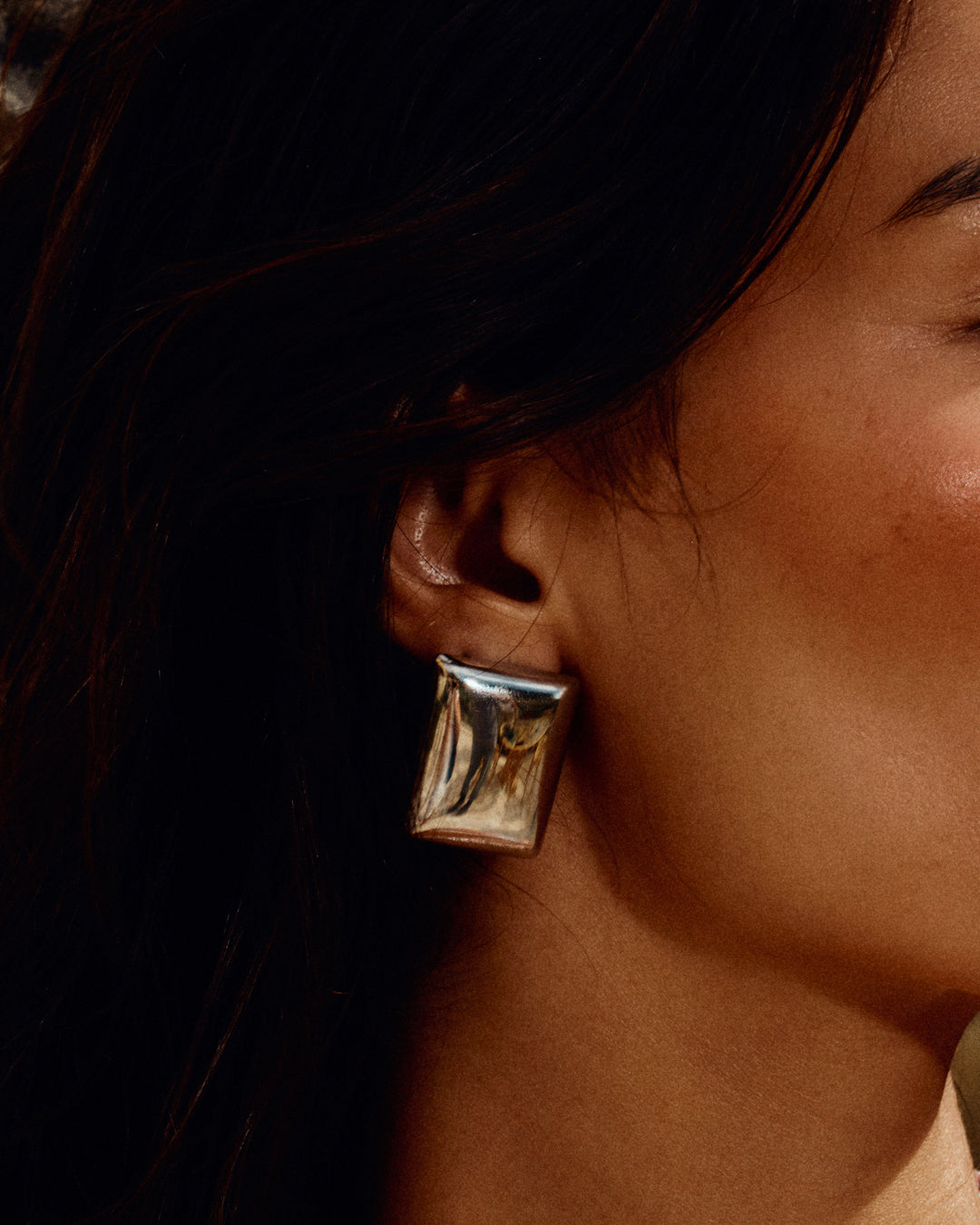 The Biarritz Studs- Gold