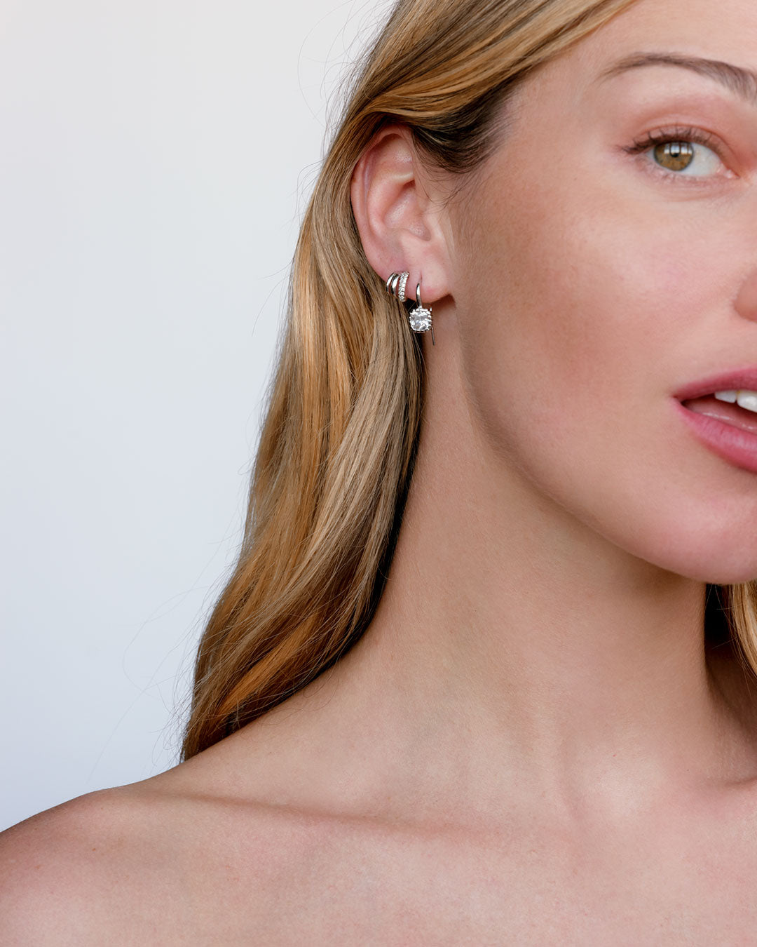 The Classique Cushion Hook Earrings (Gold Ships Late July)