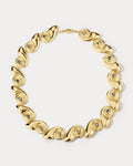 The Palma Shell Statement Necklace- Gold