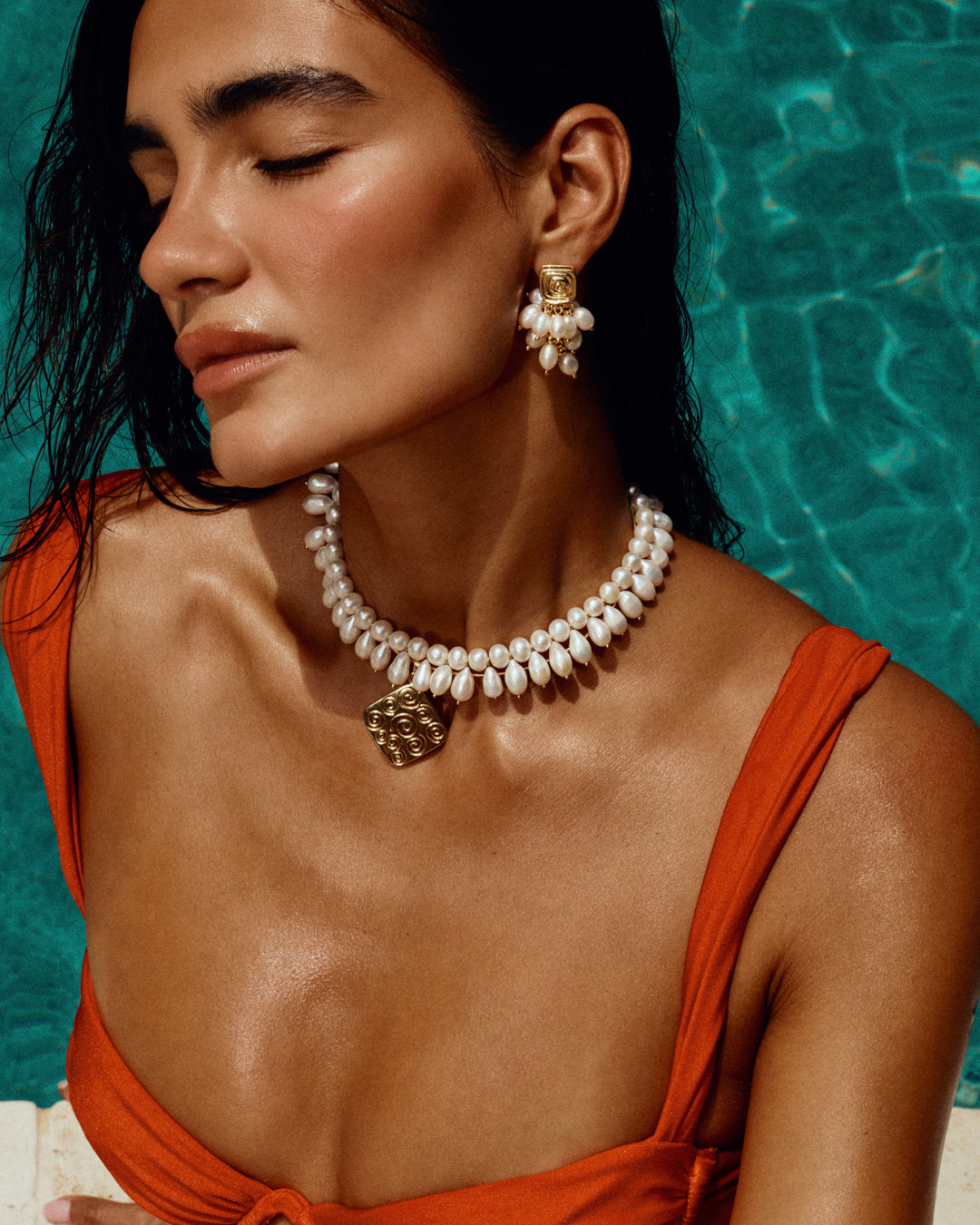 The Seychelles Choker-Gold
