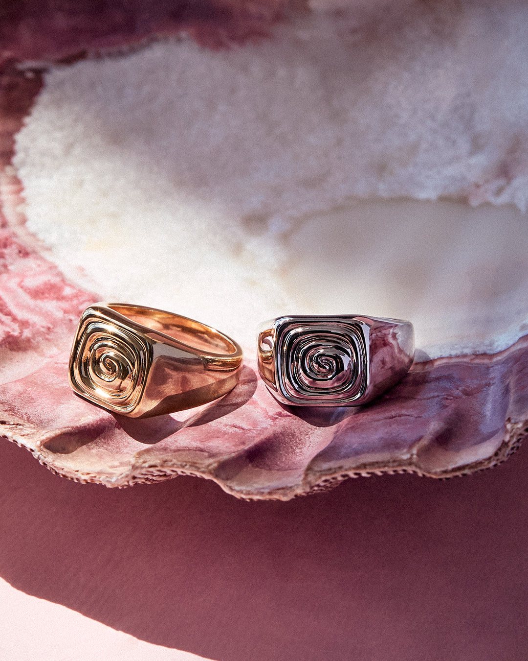 The Seychelles Signet Ring- Silver