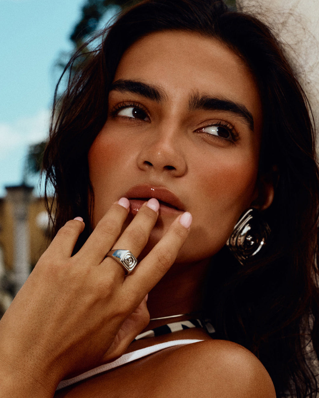 The Seychelles Signet Ring- Silver