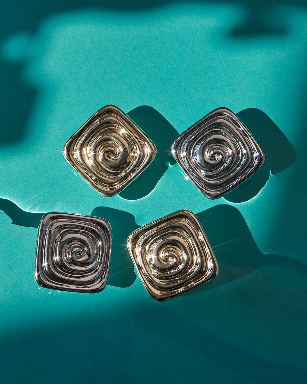 The Seychelles Studs- Silver