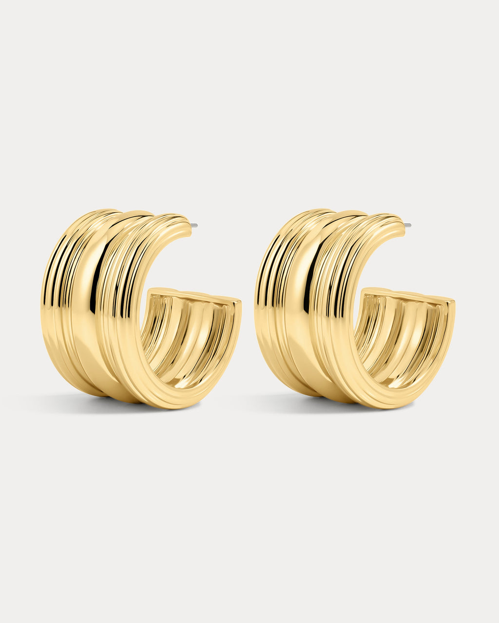 The Canyon Hoops-Gold