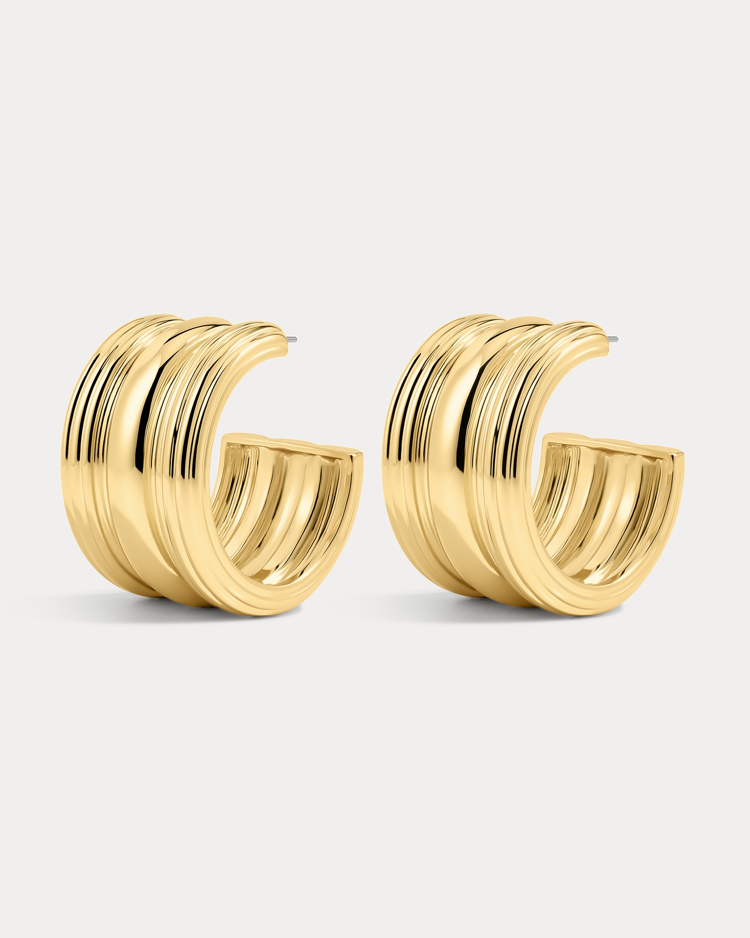The Canyon Hoops-Gold