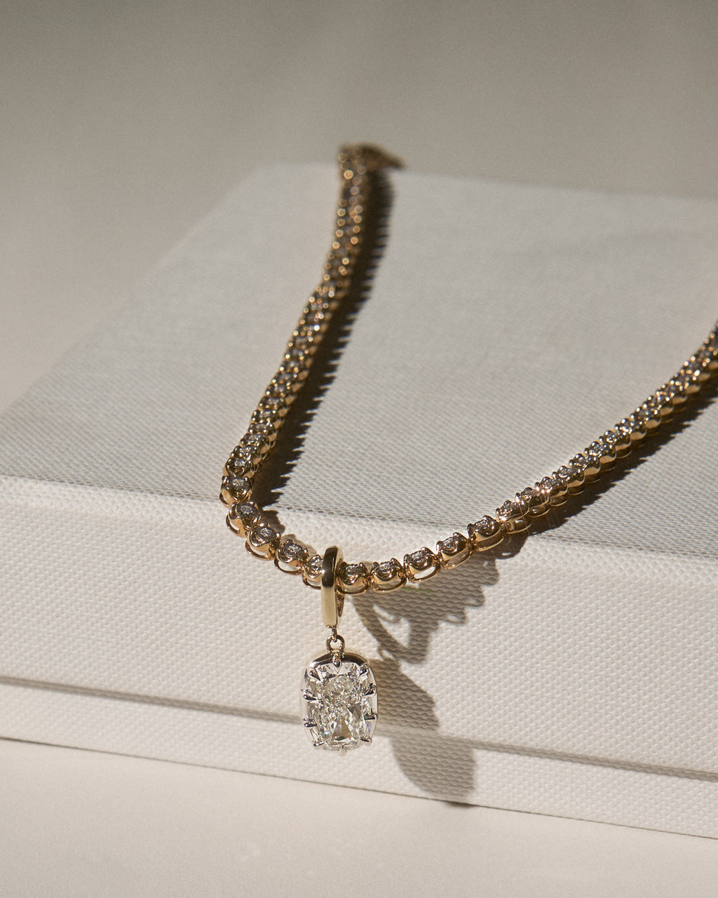 The Diamond Georgian Pendant