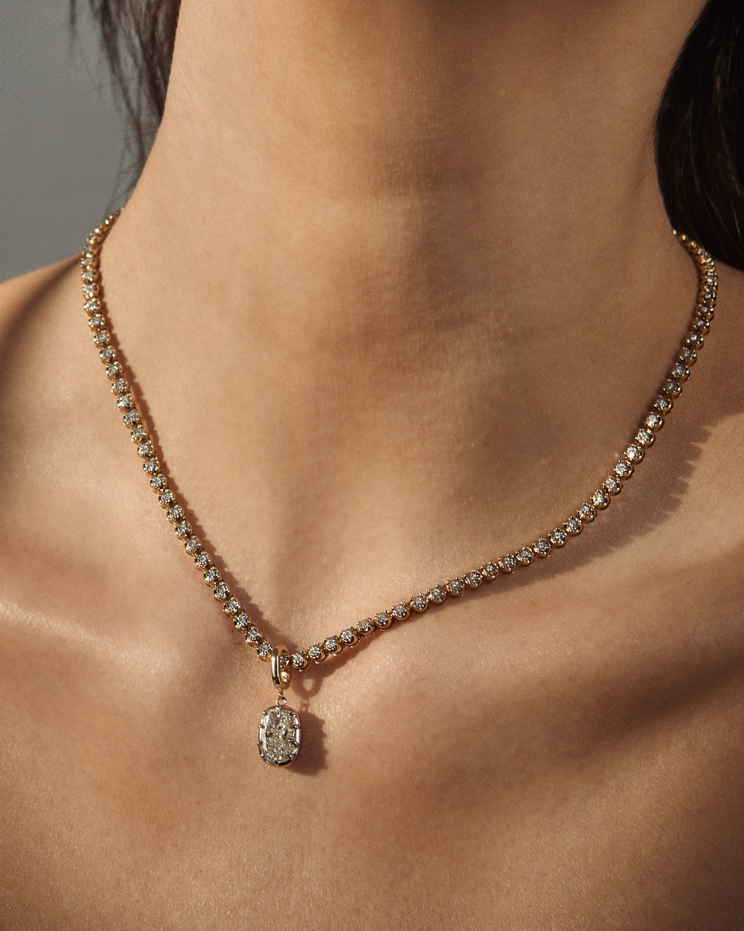 The Diamond Georgian Pendant
