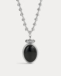The Midnight Mesa Pendant Necklace-Silver