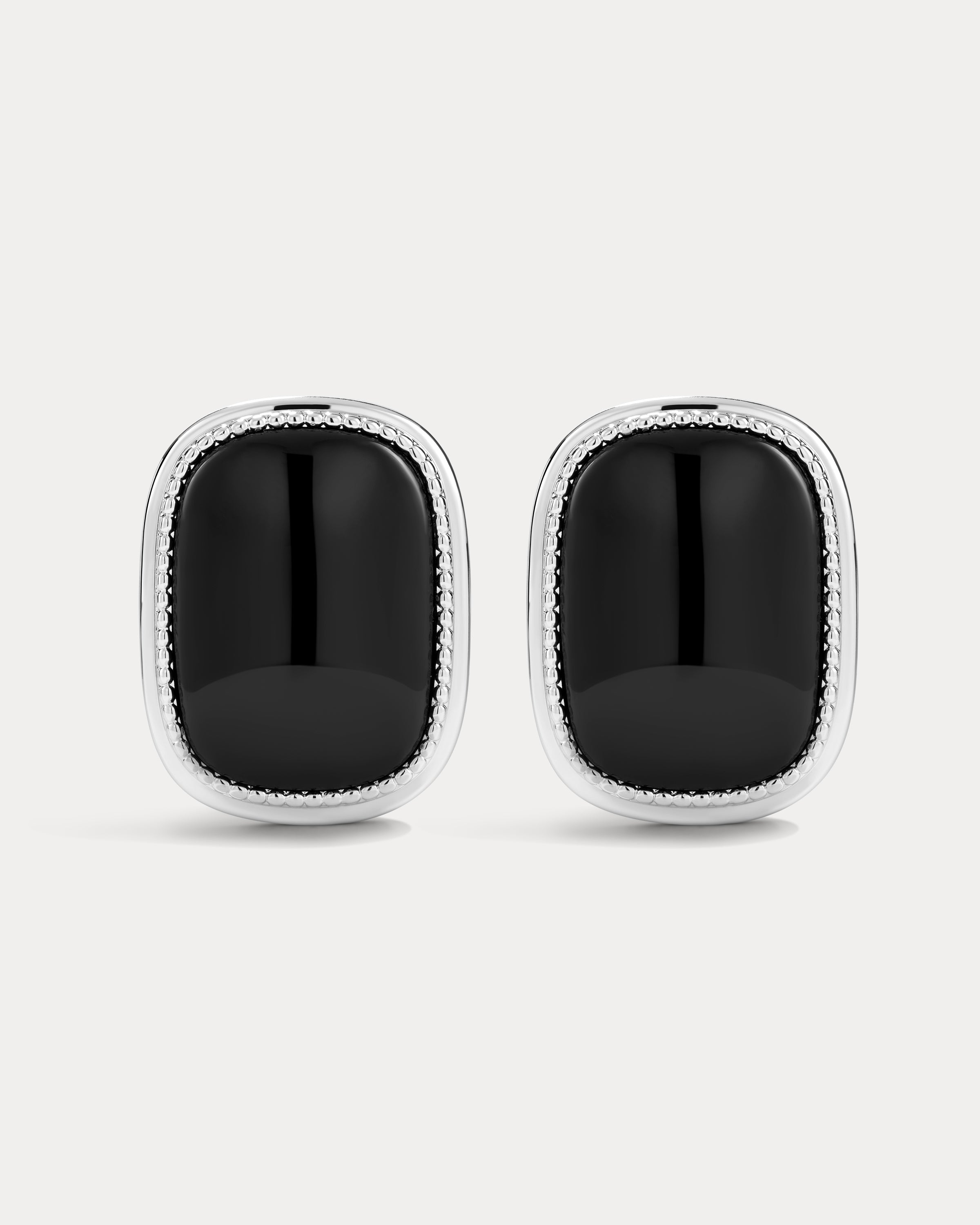 The Midnight Mesa Statement Studs-Silver