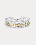 The Noir Link Bracelet- Silver