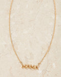 The Mini Nameplate Necklace [Vintage]