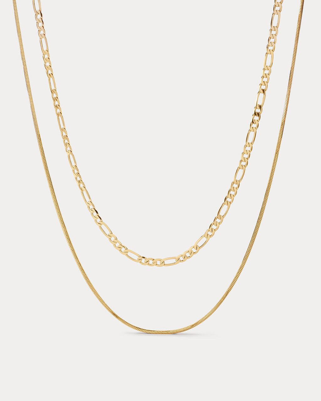 Cecilia Chain Necklace- Gold (Ships Early July)