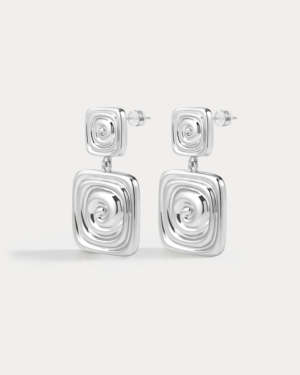 The Seychelles Statement Earrings- Silver
