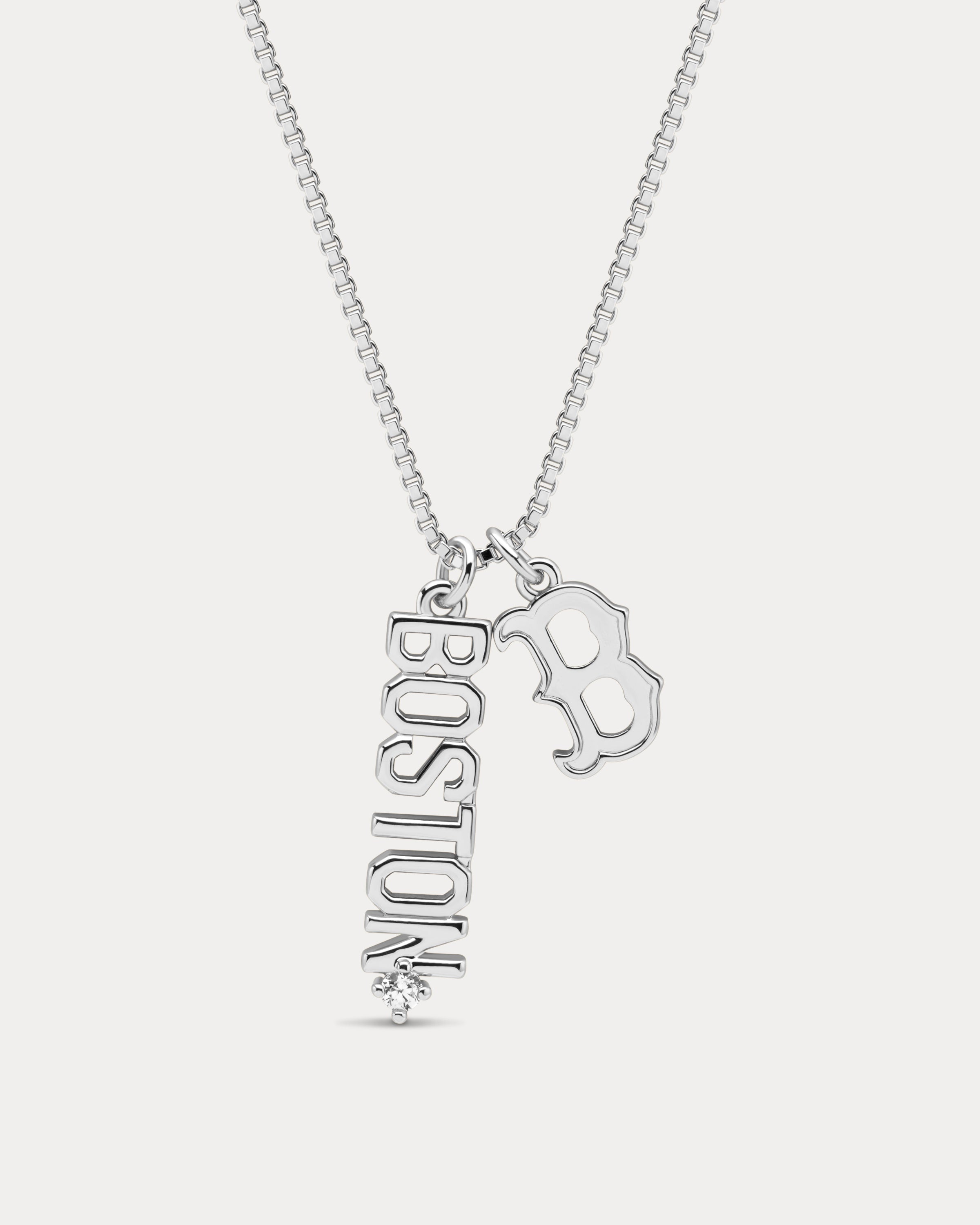 The MLB Layered Nameplate Necklace