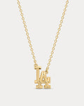 The MLB Logo Charm Necklace