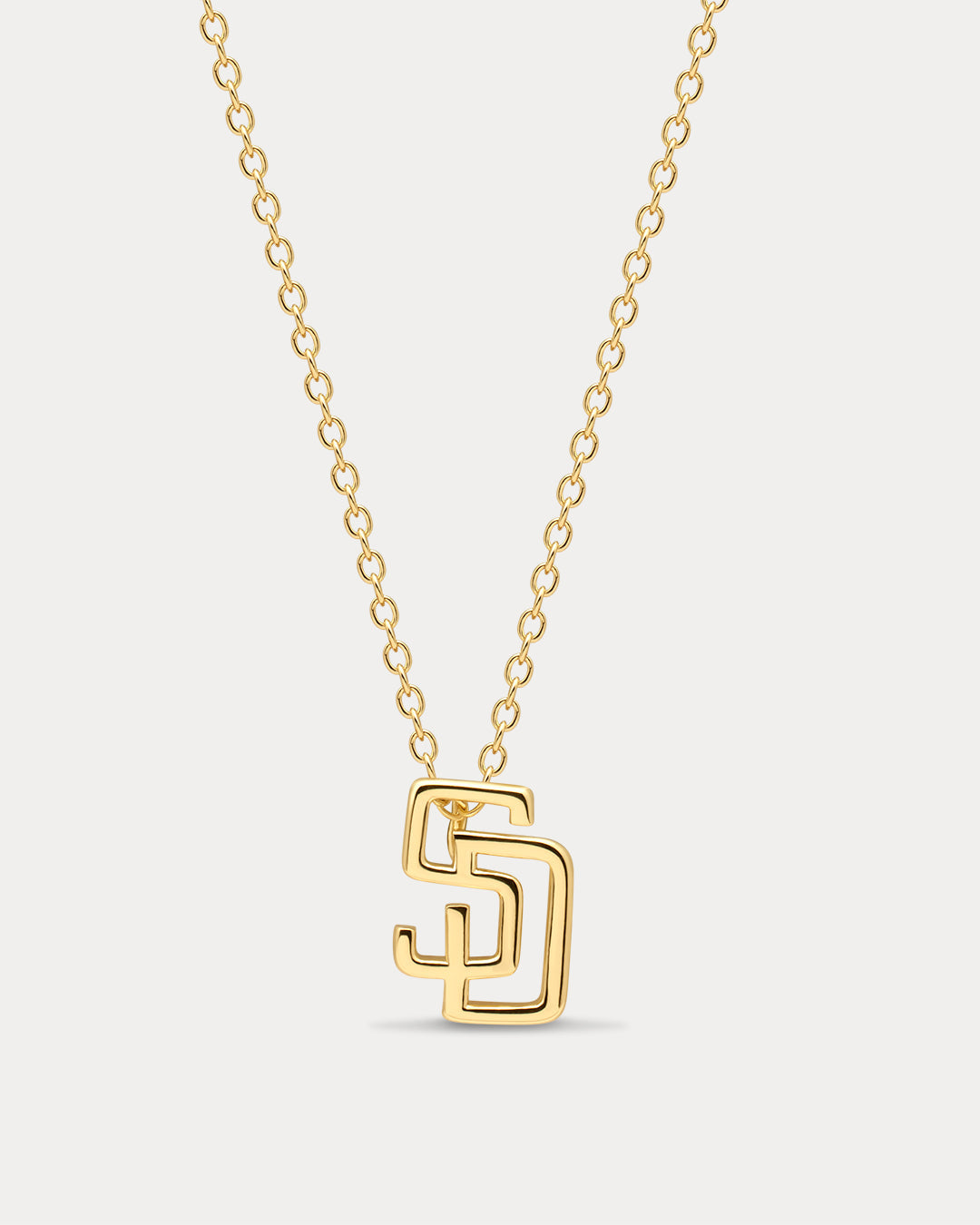 The MLB Logo Charm Necklace