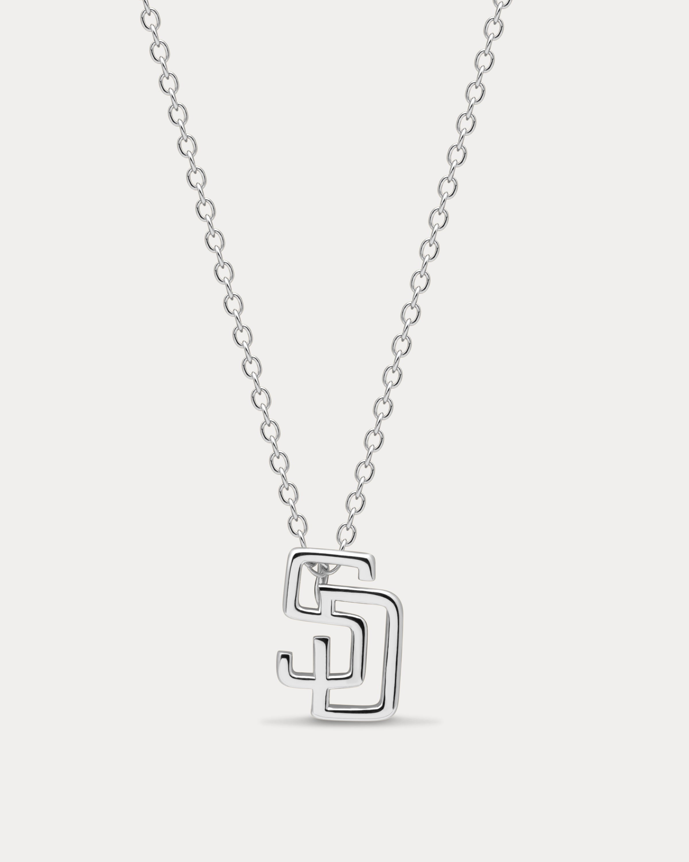 The MLB Logo Charm Necklace